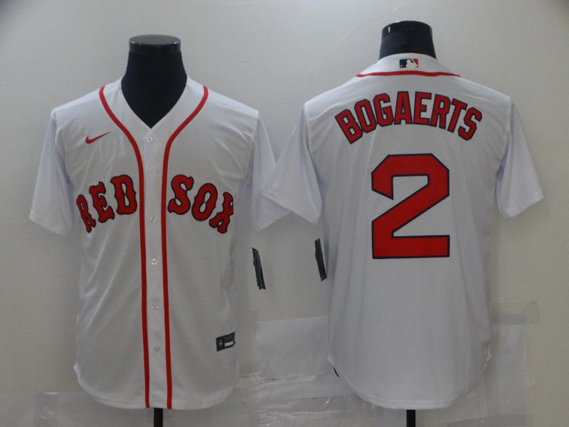 Men Boston Red Sox #2 Bogaerts White Game Nike 2021 MLB Jersey->toronto maple leafs->NHL Jersey